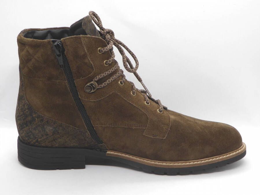 Durea 9731 K Volwassenen VeterlaarzenHalf hoge schoenen Kleur Taupe