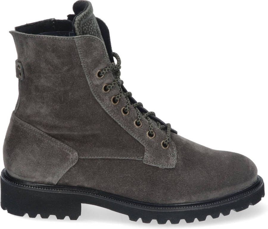 Durea Dames Veterboot 9769-185-0645 Grijs Wijdte H (38.5)