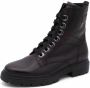 Durea Dames Veterboot 9809-755-1268 Bruin Wijdte H - Thumbnail 1