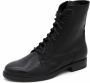 Durea Dames Veterboot 9826-835-1898 Zwart Wijdte H (40.5) - Thumbnail 2