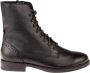 Durea Dames Veterboot 9826-835-1898 Zwart Wijdte H (40.5) - Thumbnail 1