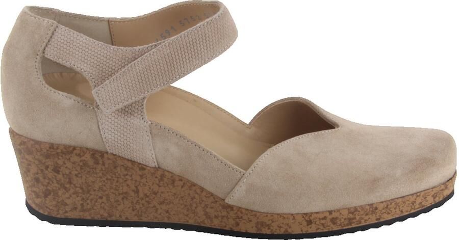 Durea 5752.582.0986-E dames sandalen sportief (6) beige