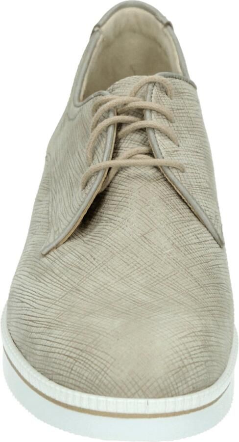 Durea 6191~G~~~~~~~~~~~~~~~~~~~~~~~~ Dames veterschoenen Taupe - Foto 4