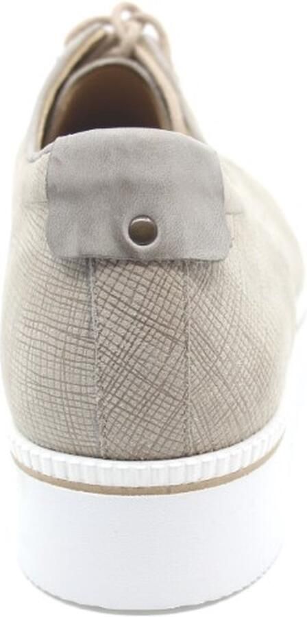 Durea 6191~G~~~~~~~~~~~~~~~~~~~~~~~~ Dames veterschoenen Taupe - Foto 6