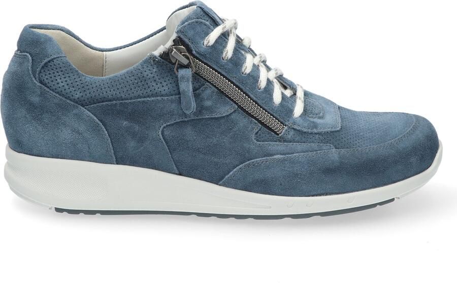 Durea 6260 684 0893 Blauw G-Wijdte Veterschoenen