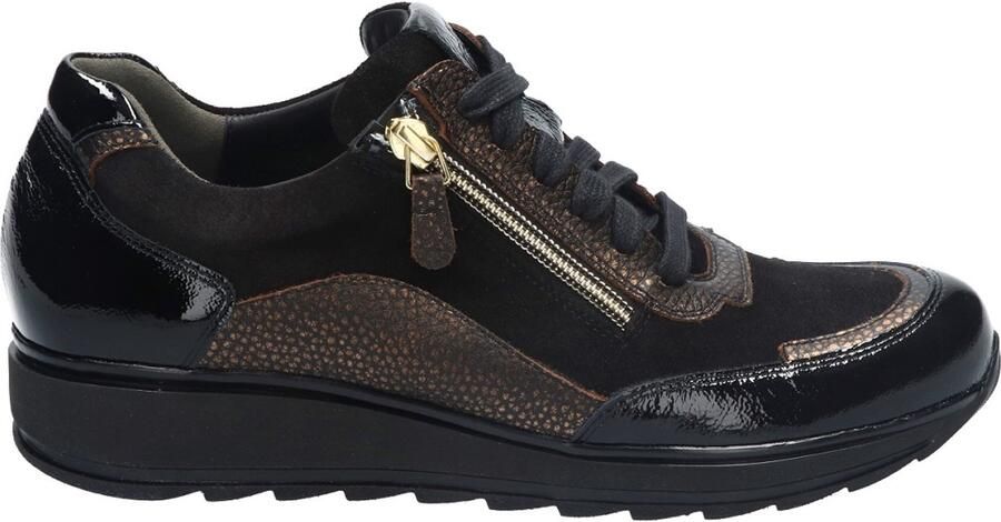 Durea 6263 684 1299 Black G-Wijdte Veterschoenen