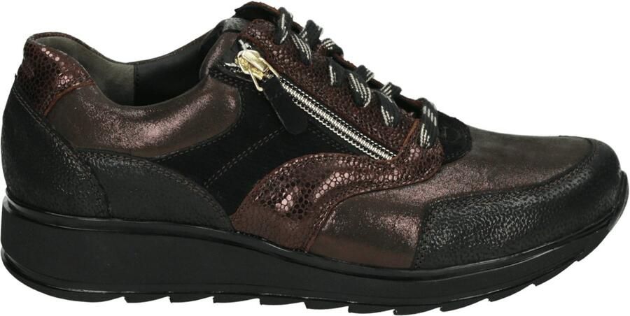 Durea 6279.685.2352-H dames veterschoenen sportief (6) bruin - Foto 2
