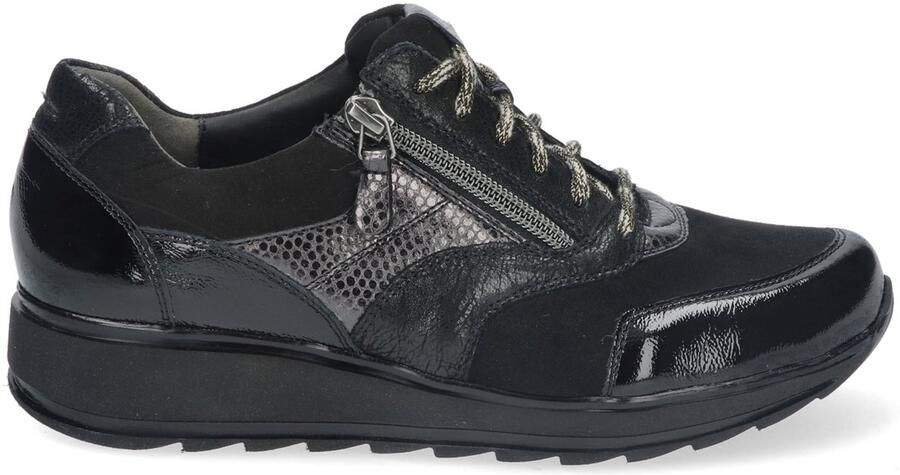 Durea 6279 688 1140 Black K-wijdte Veterschoenen