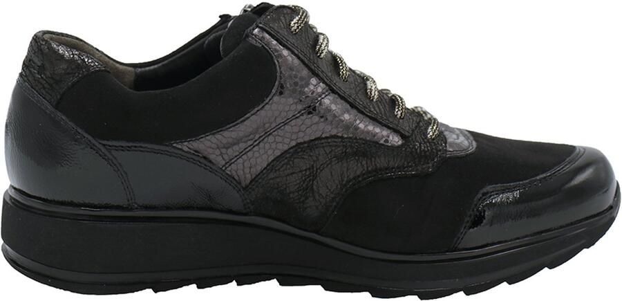 Durea 6279 688 1140 Black K-wijdte Veterschoenen