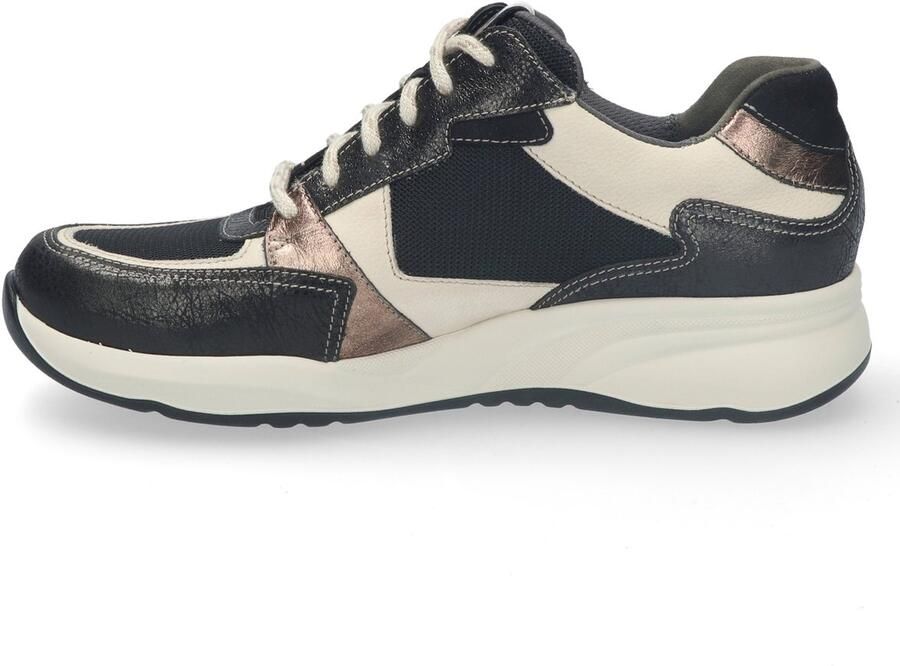 Durea 6295 Sneaker Zwart Beige H