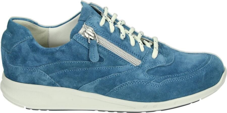 Durea 6306 K Lage sneakers Dames sneakers Blauw