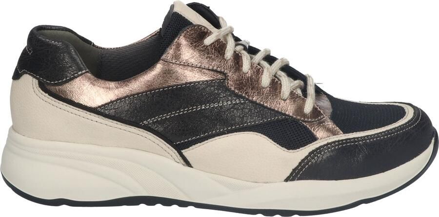 Durea 6308 Sneaker Zwart Beige H