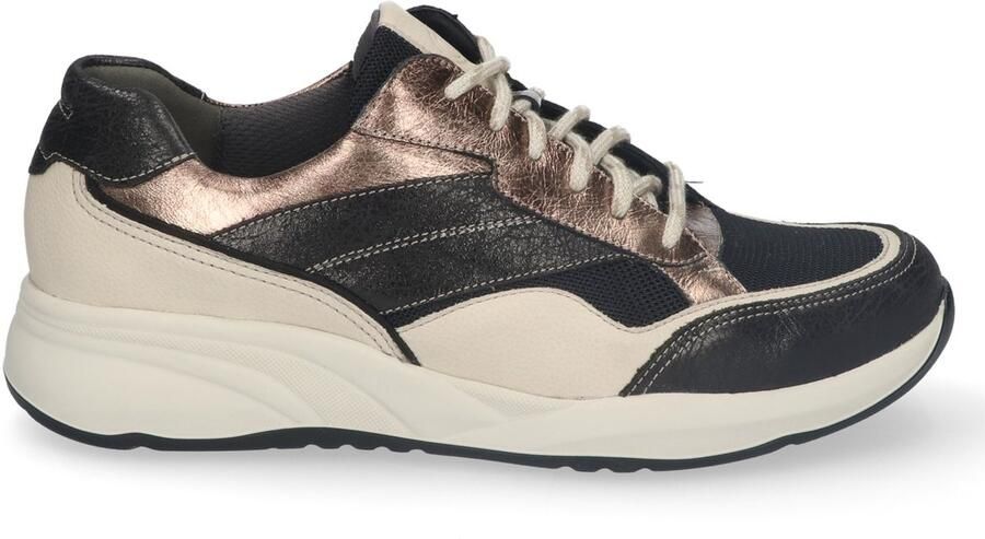 Durea 6308.608.1739-K dames veterschoenen sportief (5) zwart - Foto 2