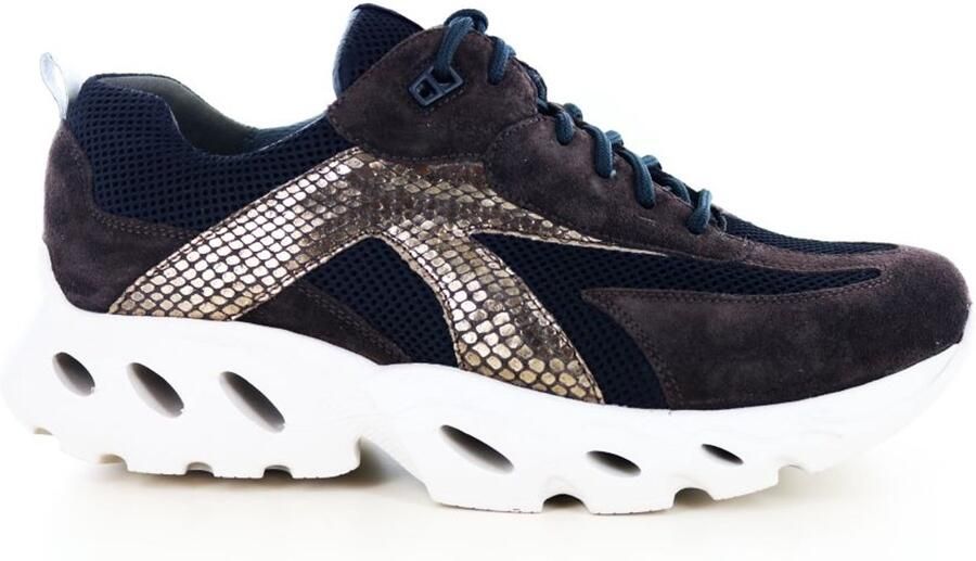 Durea 6309 Sneaker FlowMotion Caffe Zwart K