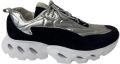 Durea 6311 Sneaker FlowMotion Zwart Zilver H - Zwart