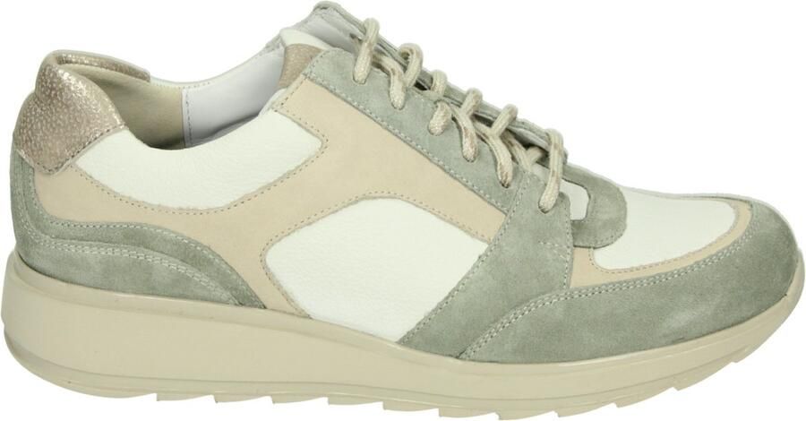 Durea 6315 H Lage sneakers Dames sneakers Groen
