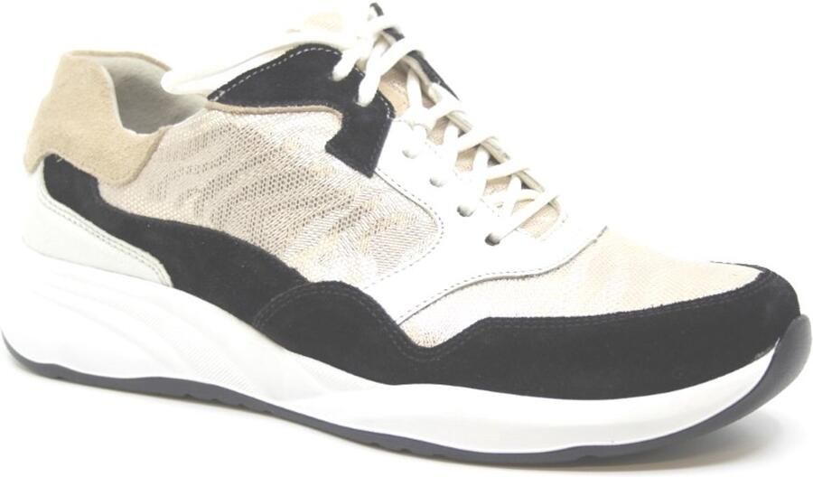 Durea 6317 Sneaker Zwart Platin K