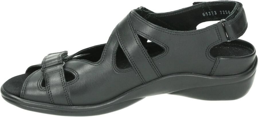 Durea 7258 G Volwassenen Platte sandalenDames Sandalen Kleur: Zwart - Foto 5