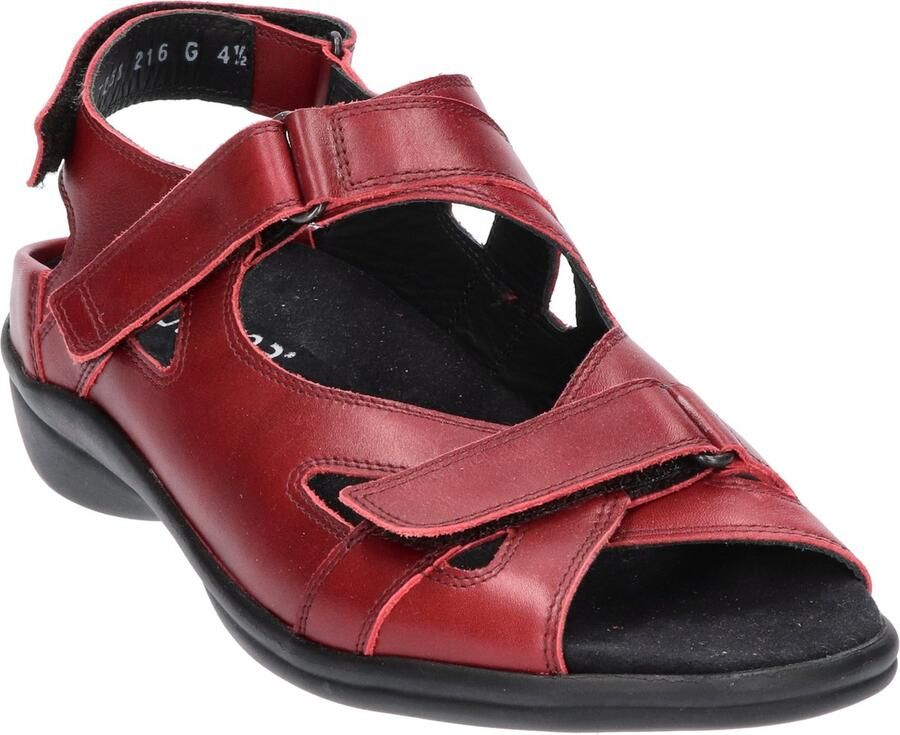 Durea 7258 sandalen Rood Wijdte K