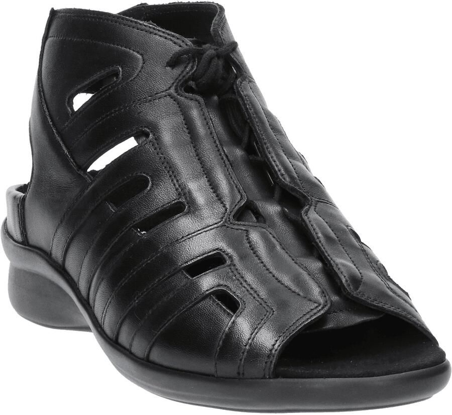 Durea 7322~G~~~~~~~~~~~~~~~~~~~~~~~~ Platte sandalen Dames Sandalen Zwart - Foto 5