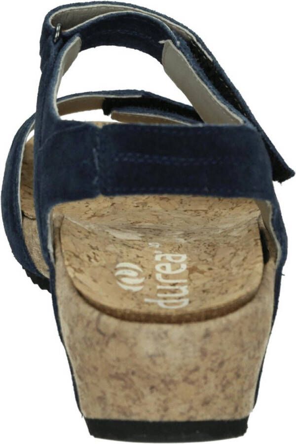 Durea 7393 H Volwassenen Sandalen met hakDames Sandalen Kleur: Blauw