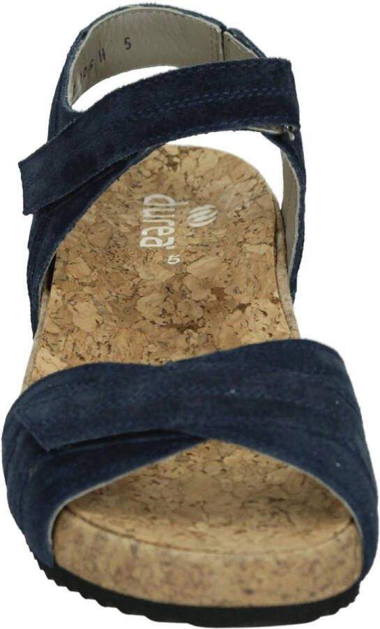 Durea 7393 H Volwassenen Sandalen met hakDames Sandalen Kleur: Blauw - Foto 2