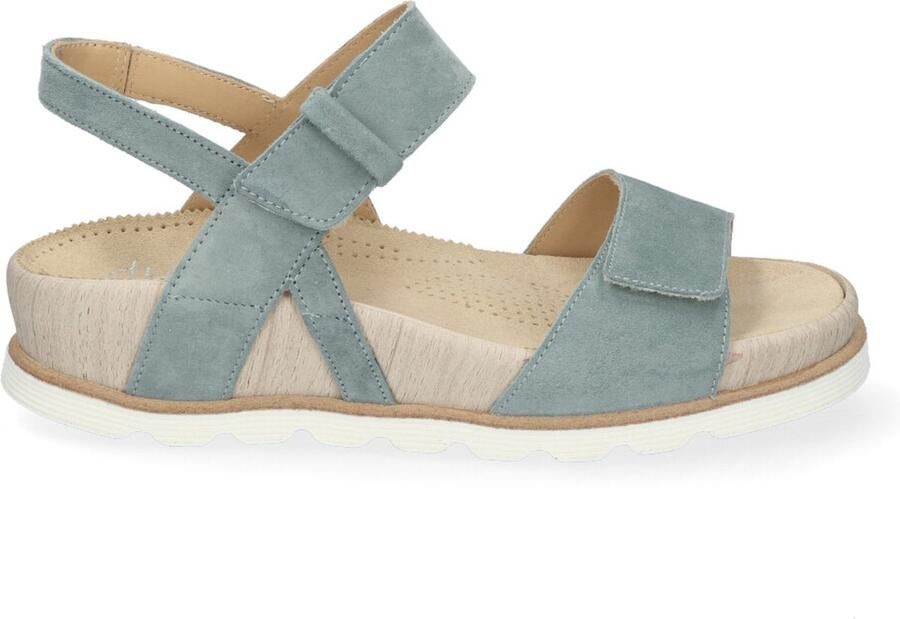 Durea 7417 795H 0384 Green G-Wijdte Sandalen