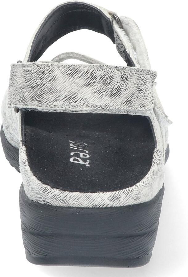 Durea 7419 witte geprinte leren sandalen - Foto 3