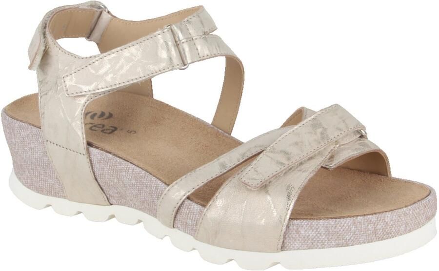 Durea 7421.028.2010-K dames sandalen sportief beige