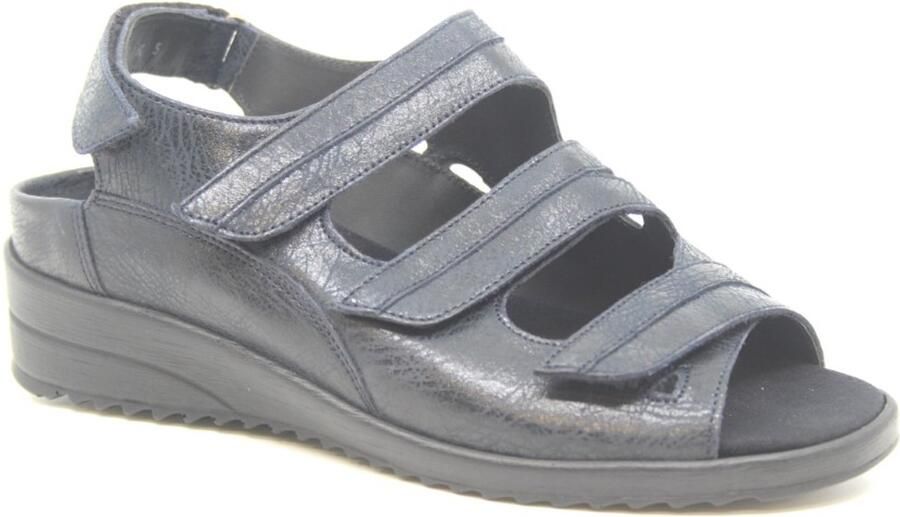 Durea Dames sandalen wijdte K extra breed Uitneembaar voetbed 7426.219.1471 Blauw