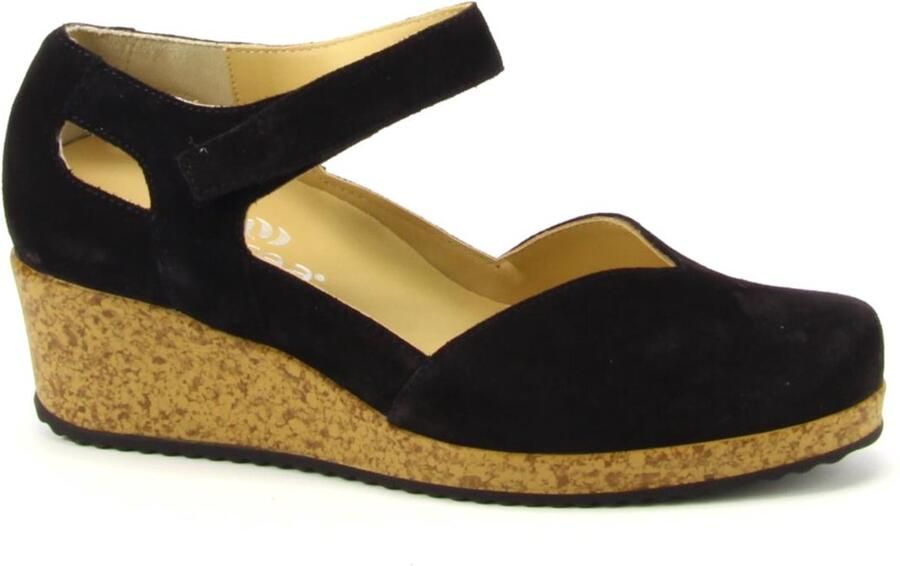 Durea Sandalen met sleehak 5752