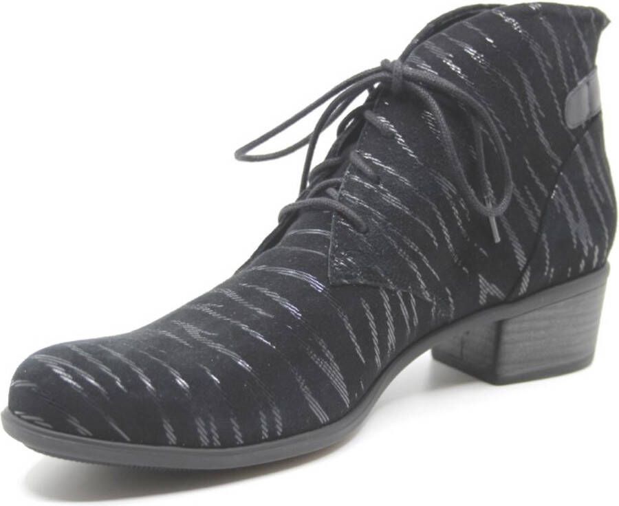 Durea 9603 932 7880 Zwarte enkellaarzen wijdte E - Foto 2