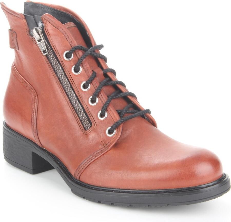 Durea 9680.902.7981-E dames veterboots sportief (4 5) bruin