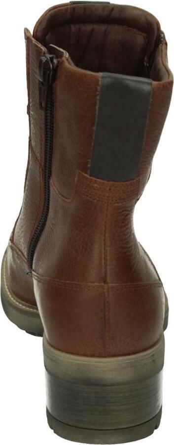 Durea 9725~H~~~~~~~~~~~~~~~~~~~~~~~~ Hoge sneakersVeterlaarzenDames veterschoenenDames sneakersHalf-hoge schoenen Cognac - Foto 6