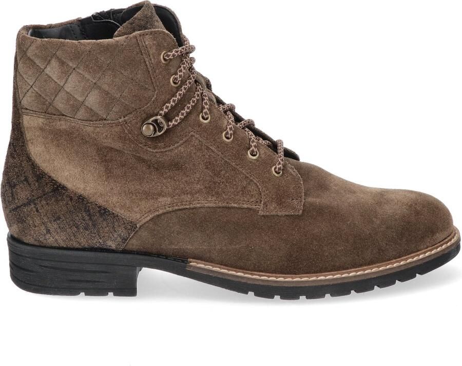 Durea 9731 K Volwassenen VeterlaarzenHalf hoge schoenen Kleur Taupe - Foto 2
