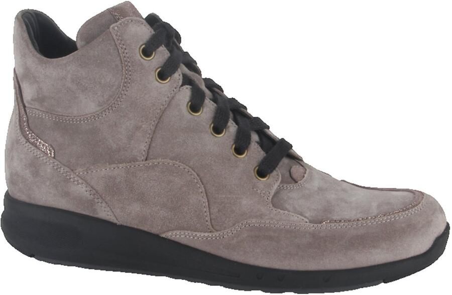 Durea 9735.682.2387-E dames veterboots sportief (6) beige