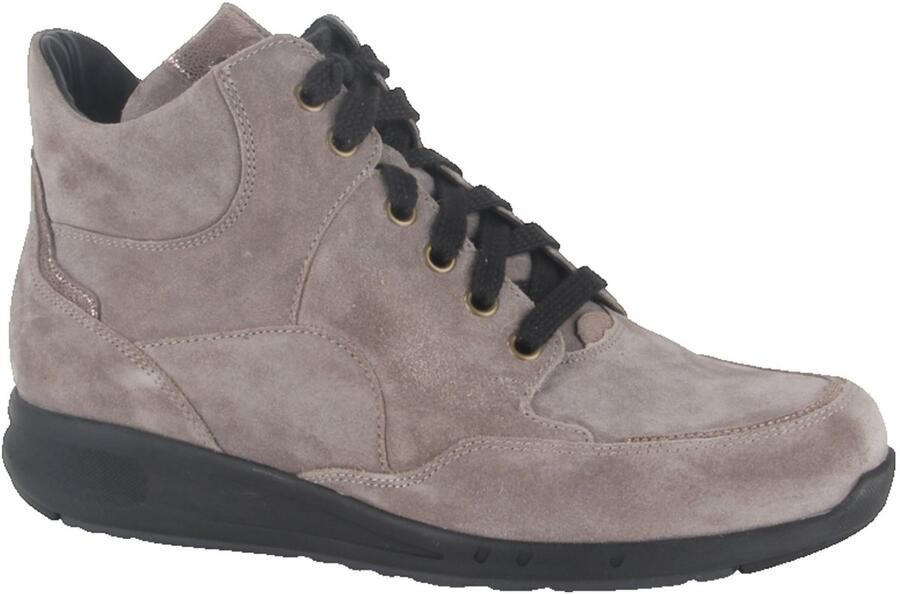 Durea 9735.685.2387-H dames veterboots sportief (6) beige