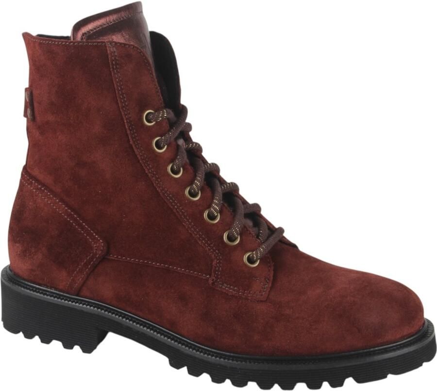 Durea 9769.185.1677-H dames veterboots sportief (7 5) rood