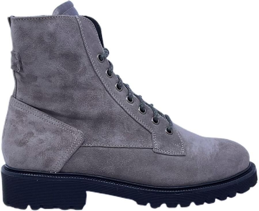 Durea 9769.185.1687-H dames veterboots sportief (5) beige