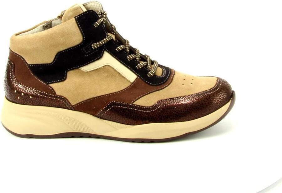 Durea 9778 Sneaker Donkerbruin Antiekroze K