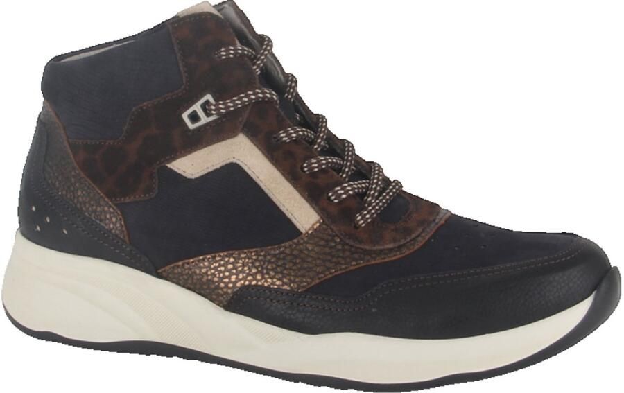 Durea 9778.602.1177-E dames veterboots sportief (6) blauw