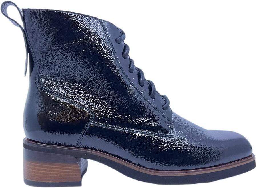 Durea 9813.825.4083-H dames veterboots gekleed (6) zwart - Foto 2