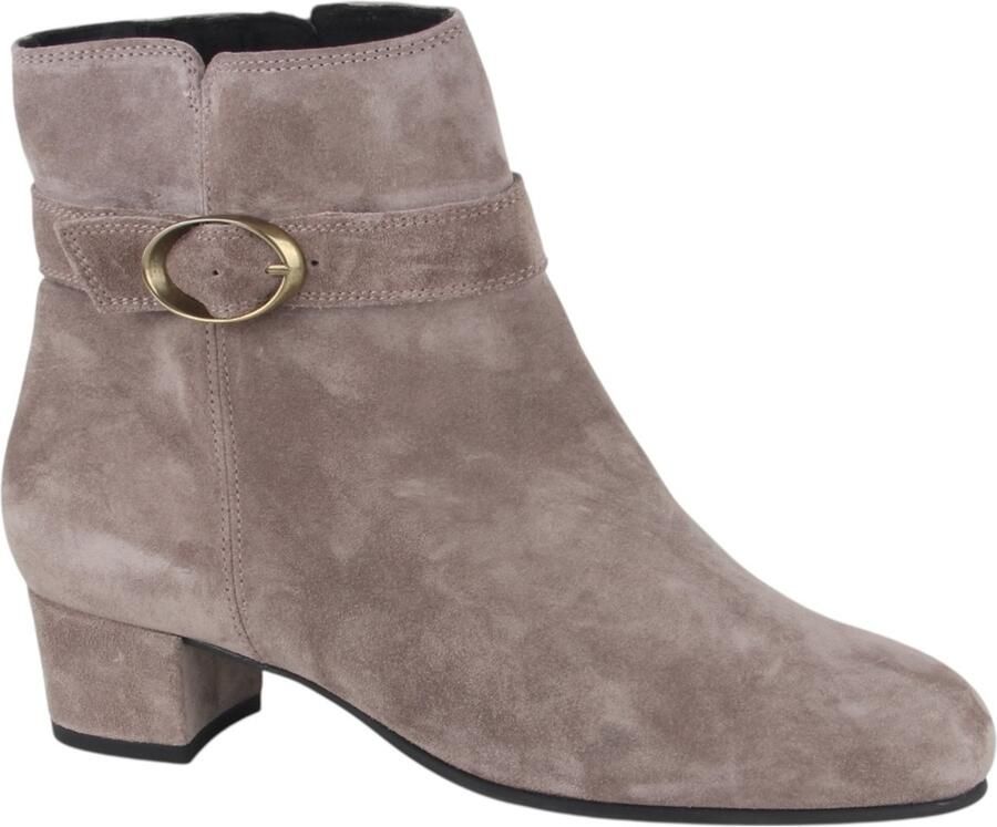 Durea 9822.918.1320-K dames enkellaarzen gekleed (6) beige