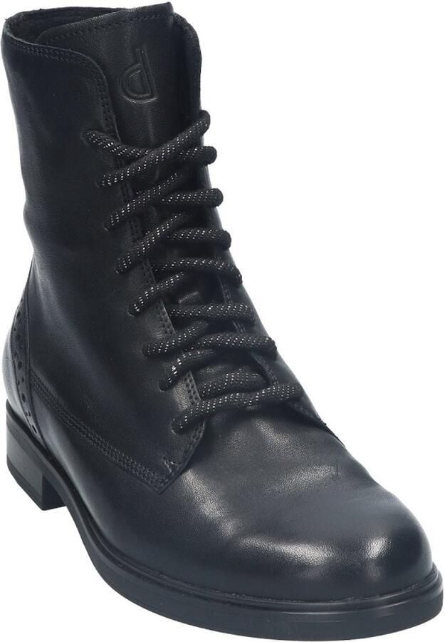 Durea Dames Veterboot 9826-835-1898 Zwart Wijdte H (40.5) - Foto 2