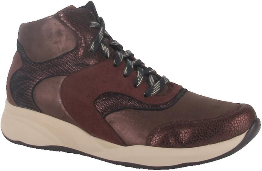Durea 9835.602.2365-E dames veterboots sportief (6) rood