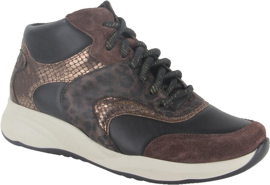 Durea 9835.608.2292-K dames veterboots sportief (6) bruin
