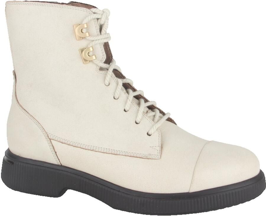 Durea 9837.835.2331-H dames veterboots sportief (6) beige