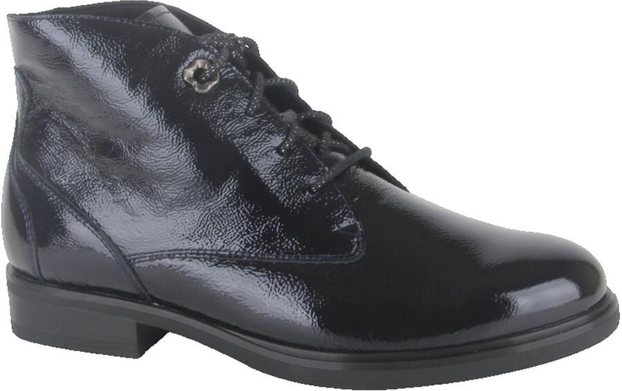 Durea 9840.838.7534-K dames veterboots gekleed (6) blauw