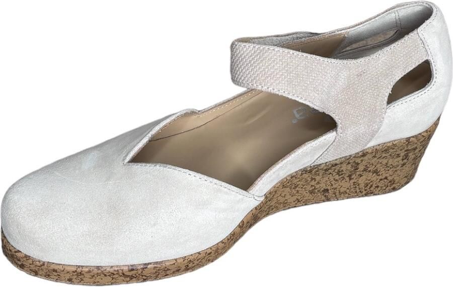 Durea Bandschoen 5752 585 0986 Licht Taupe Wijdte H