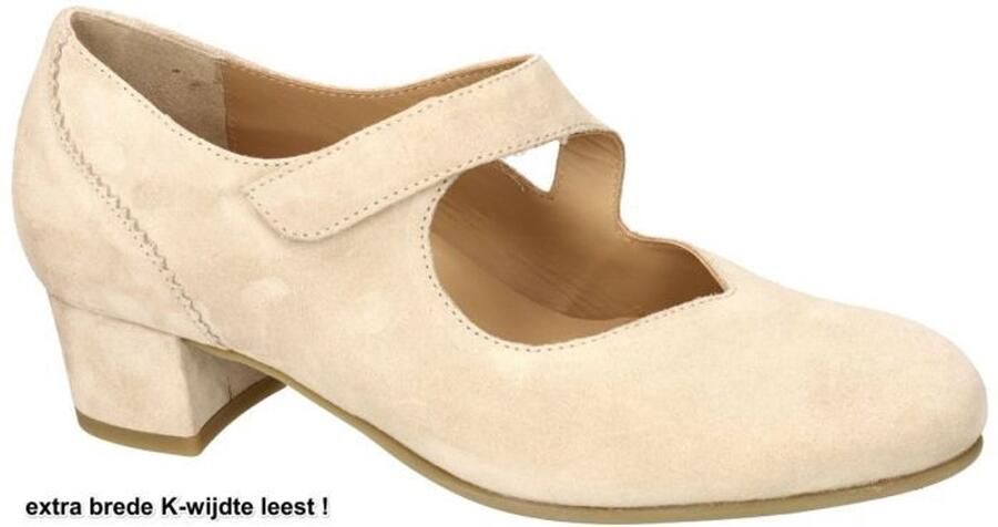 Durea -Dames beige pumps & hakschoenen